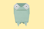 Origami - La chouette