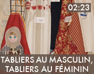 Tabliers au masculin, tabliers au féminin