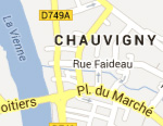 Carte Chauvigny